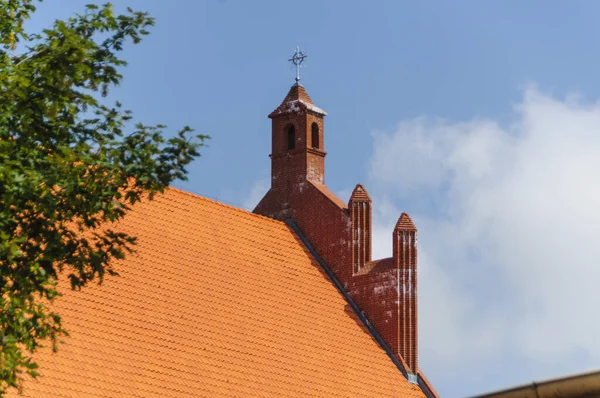 Wolin Nicolaus Kirche Polen — Stockfoto