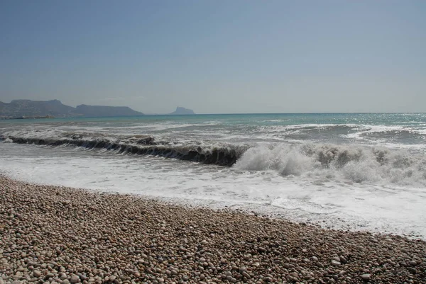 Όμορφη Θέα Της Παραλίας — Φωτογραφία Αρχείου