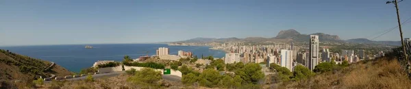Spain Benedorm Panoramic Image — 图库照片