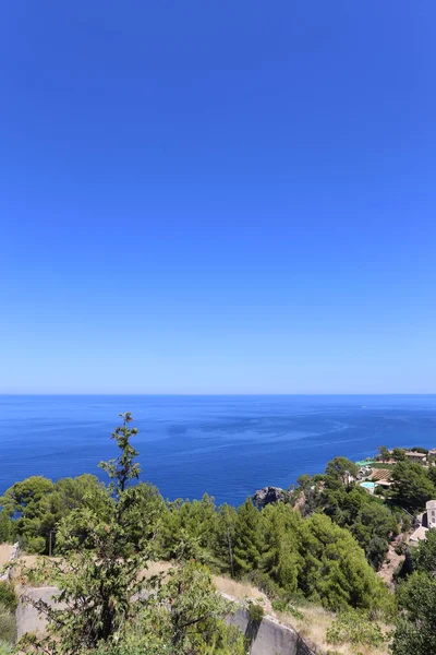 Vista Una Bellissima Costa Del Mare — Foto Stock