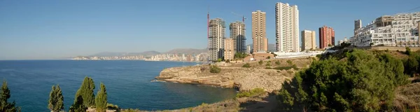 Benidorm Cidade Espanha — Fotografia de Stock