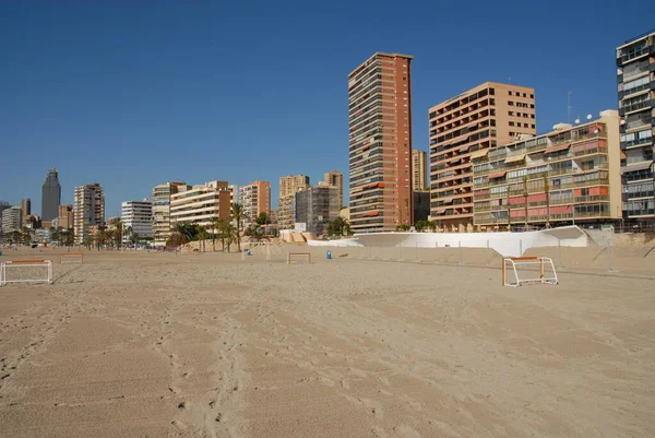 Benidorm Stad Spanien — Stockfoto