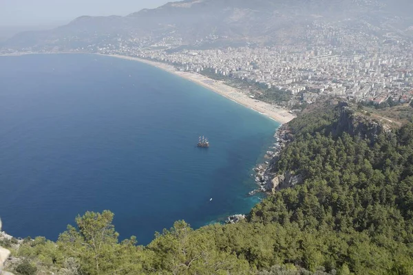 Alanya View Castle Alanya — стоковое фото