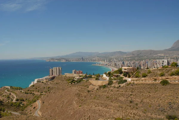 Benidorm Stad Spanje — Stockfoto