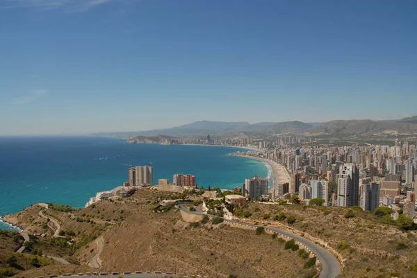 Benidorm Cidade Espanha — Fotografia de Stock