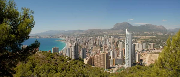 Benidorm Stad Spanje — Stockfoto