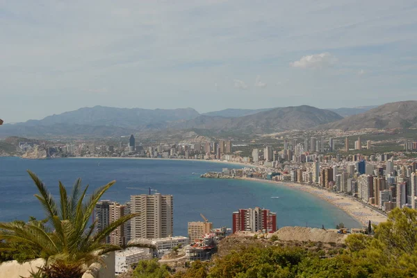 Benidorm Stad Spanien — Stockfoto