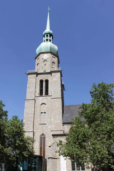 Reinoldikirche Dortmund Germania Vecchia Chiesa Punto Riferimento Della Città Dortmund — Foto Stock