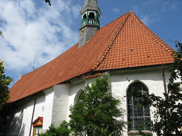 Vue Panoramique Vieille Église — Photo