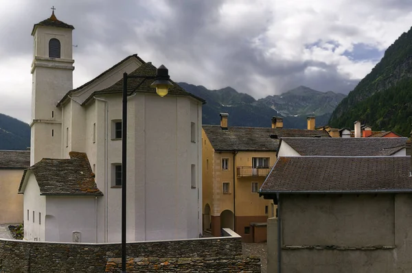 Scenic View Atmospheric Village Landscape — Stock Photo, Image