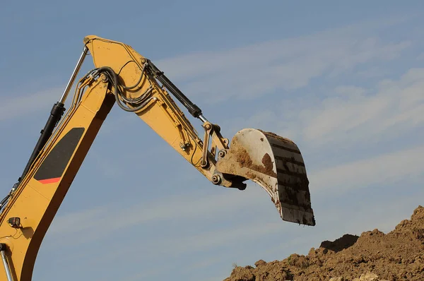 Graafmachine Steengroeve — Stockfoto