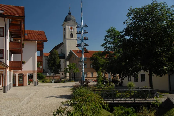 Festői Kilátás Templom Építészet Részletek — Stock Fotó