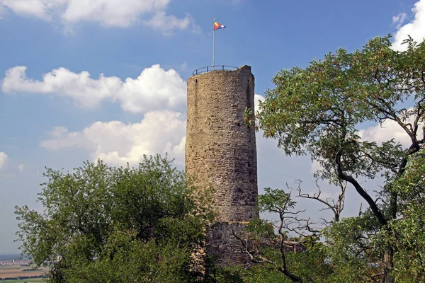 Κρατήστε Strahlenburg Για Schriesheim — Φωτογραφία Αρχείου