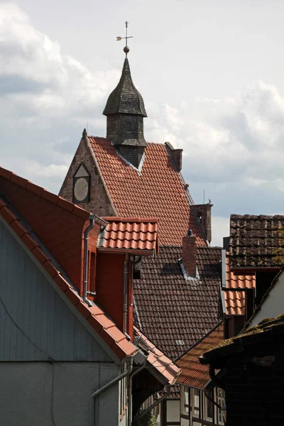 布隆伯格是德国北莱茵 威斯特法伦州利普区的一个城镇 — 图库照片