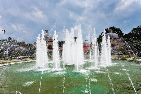 Brunnen Sultanahmet Platz Istanbul Türkei — Stockfoto