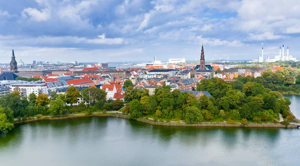 Vista Sobre Centro Copenhague Dinamarca —  Fotos de Stock