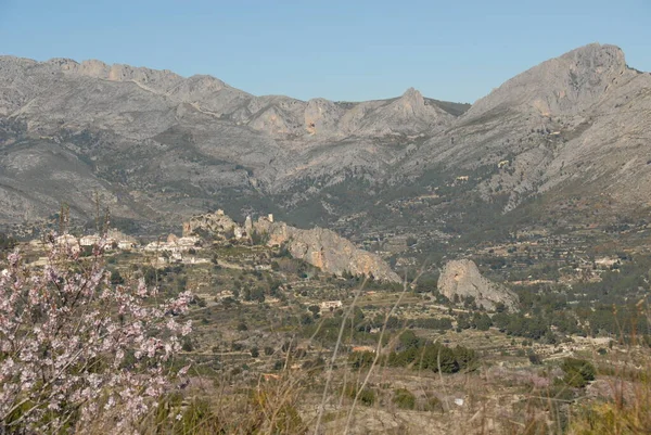 Espagne Ruines Guadalest Costa Blanca — Photo