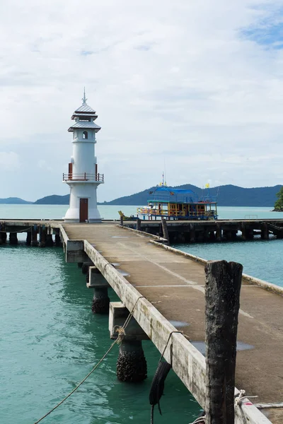 Koh Chang Pier Thailand Pier Popular Isla — Foto de Stock