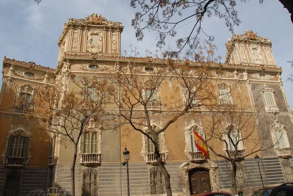 Maison Façade Valence Espagne — Photo