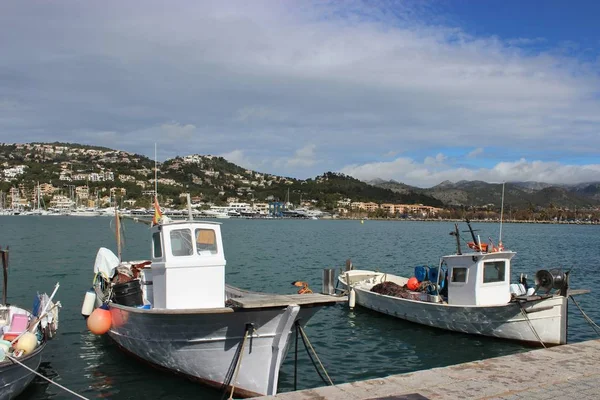 Barcos Pesca Puerto Andratx —  Fotos de Stock