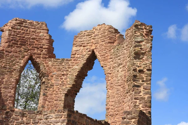 Festői Kilátás Régi Építészeti Romok — Stock Fotó