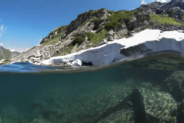 Alpines Diving Lago Laghetti — Stock Photo, Image