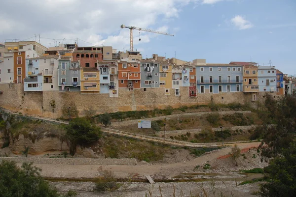 Casas Colgantes Dolor Alicante Villayosa — Foto de Stock