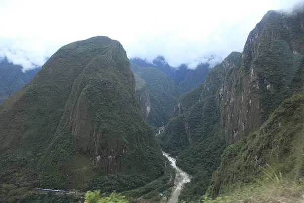 Inca Údolí Poblíž Machu Picchu — Stock fotografie