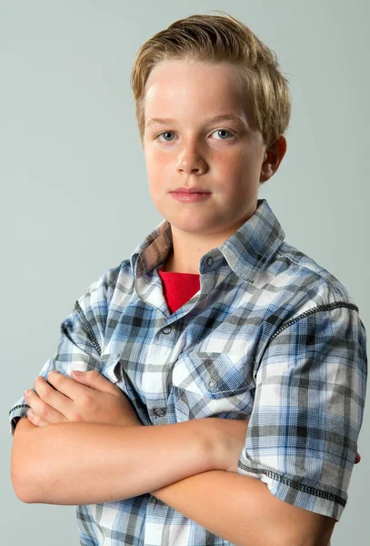 Jongen Overhemd — Stockfoto