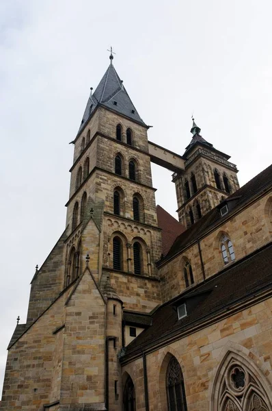 Vista Panoramica Della Vecchia Chiesa — Foto Stock