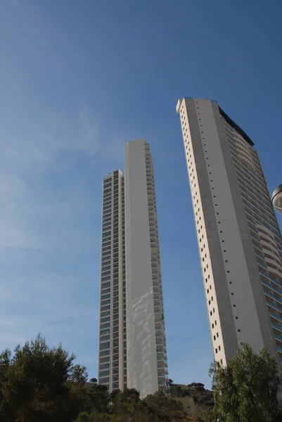 España Benidorm Fachada Casa — Foto de Stock