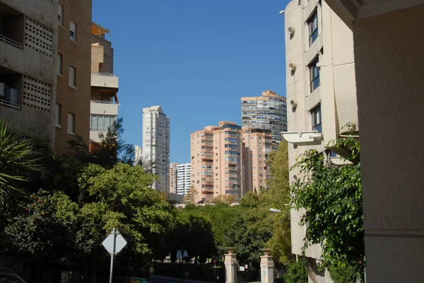 España Benidorm Fachadas Casa —  Fotos de Stock