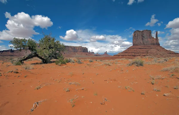 Památkové Údolí Červená Krajina Arizona Památky — Stock fotografie