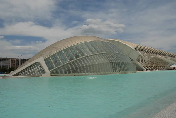 Cuidad Las Ciencias Valencia Лопата — стокове фото