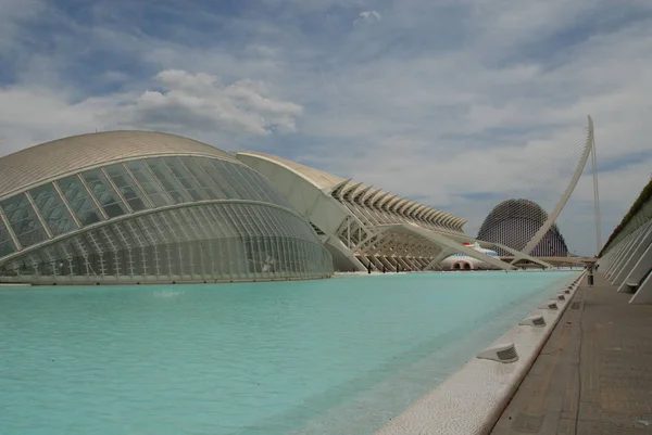 Cuidad Las Ciencias Valencia Dolor — Foto de Stock