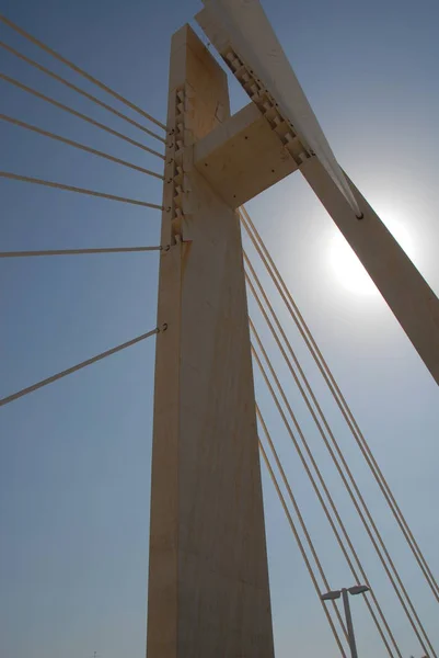 Spain Cable Stained Bridge — 스톡 사진