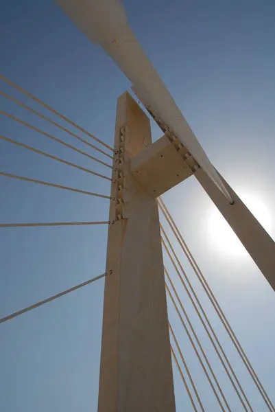 Spain Cable Stained Bridge — 스톡 사진