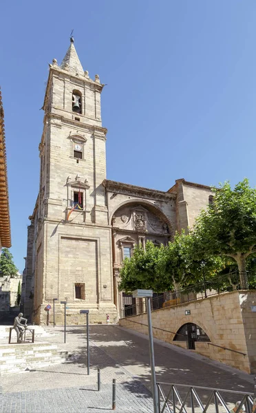 Chiesa Parrocchiale Asuncion Maria Navarrete Rioja Spagna — Foto Stock