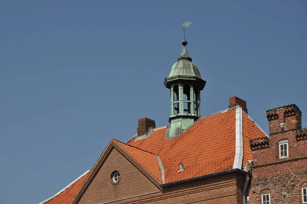 Históricos Rathaus Husum — Fotografia de Stock
