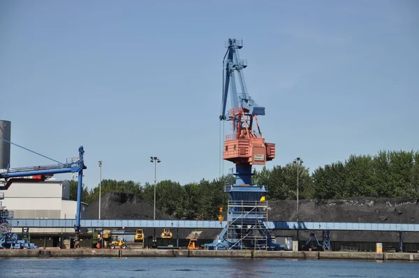 Flensburg Ist Eine Norddeutsche Stadt Der Spitze Der Flensburger Förde — Stockfoto