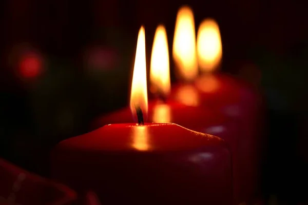 Advent Advent Light Burning — стоковое фото