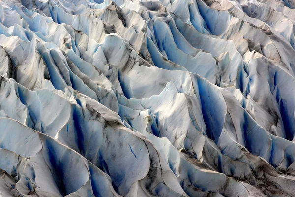 Bílý Zmrzlý Ledovec Led Chlad — Stock fotografie