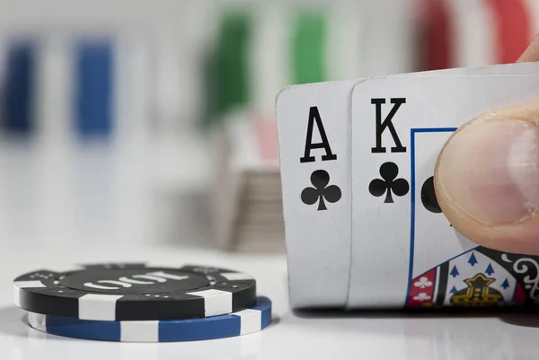 Gioco Del Poker Casinò Gioco Azzardo — Foto Stock