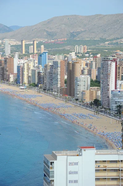 Spanje Benidorm Costa Blanca — Stockfoto