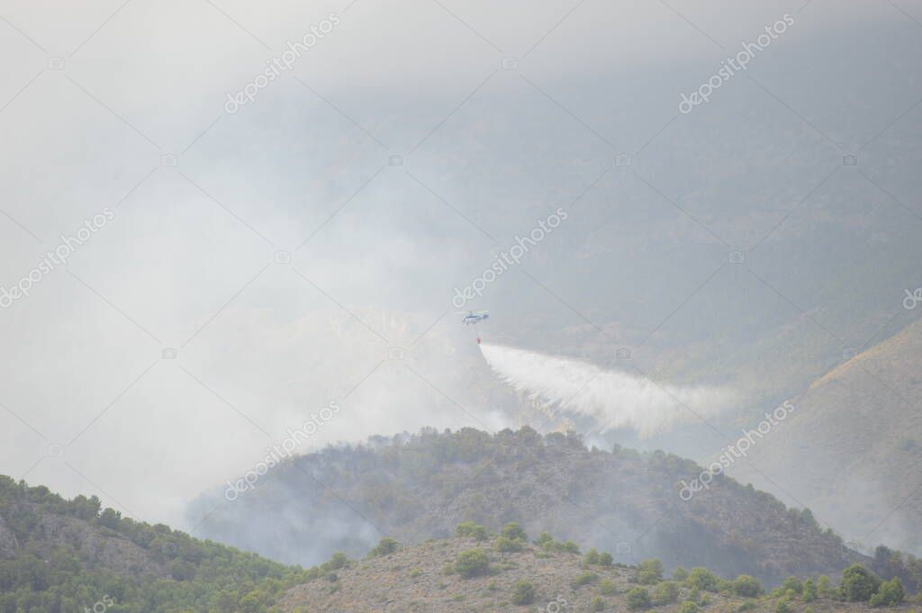 españa incendio forestal extras de incendios tornillo de