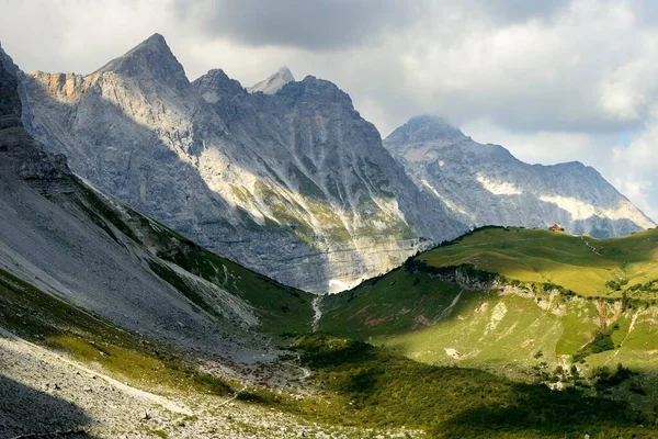 Cabana Falk Karwendel — Fotografia de Stock