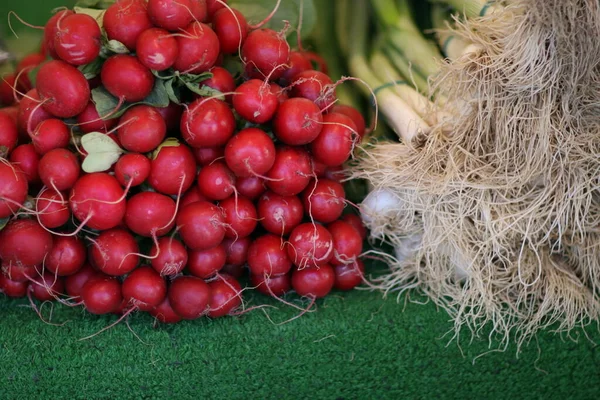 Cibo Vegetariano Attenzione Selettiva — Foto Stock