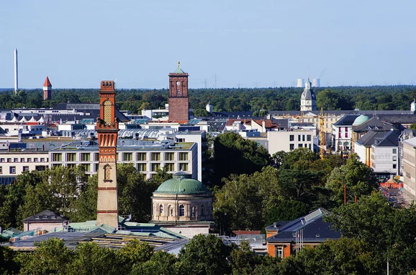 Blick Von Lauterberg Nach Karlsruhe — Stockfoto