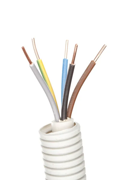 Kabel Elkraft Elektroteknik — Stockfoto