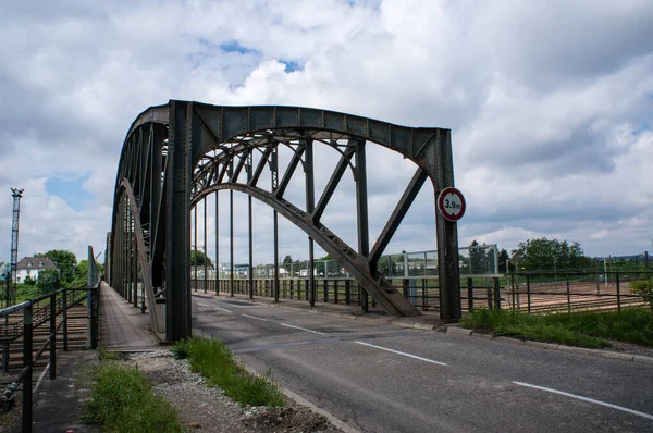 Vista Panorámica Arquitectura Estructura Del Puente — Foto de Stock